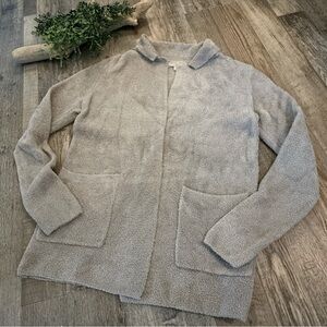 BAREFOOT DREAMS CozyChic Lite Open Front Cardigan with Pockets